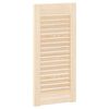 vidaXL Sk&aring;psd&ouml;rrar lamelldesign 4 st 61,5x29,5 cm massivt tr&auml; furu