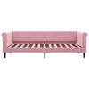 vidaXL Dagb&auml;dd rosa 90x200 cm sammet