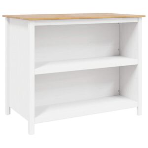 vidaXL K&ouml;k&ouml;ar HILL Vit 112 x 66 x 90 cm Massivt furu