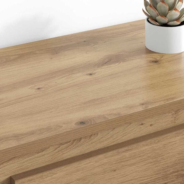 vidaXL Sk&aring;p 2 pcs Artisan Ek 70 x 35,5 x 67,5 cm Konstruerat tr&auml;