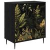 vidaXL Kommode RHENEN Tropisk djungelm&ouml;nster 66 x 36,5 x 76 cm