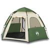 vidaXL Campingt&auml;lt 4 personer gr&ouml;n snabbrest