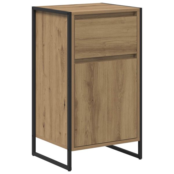 vidaXL Sideboard Artisan Ek 81 x 36 x 150.5 cm Konstruerat tr&auml;