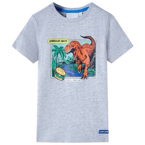 T-shirt f&ouml;r barn gr&aring; 116