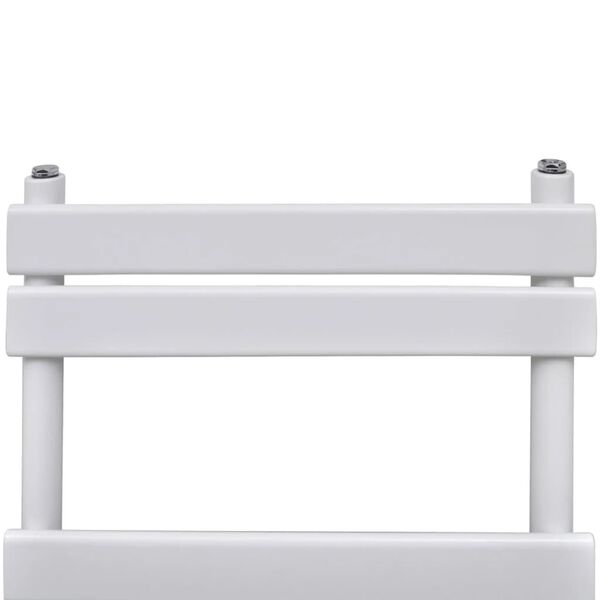 vidaXL Handdukstork centralvärme element rak 600 x 1200 mm