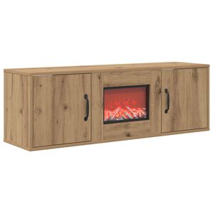 vidaXL Elektrisk eldstad Artisan-ek 110 x 30 x 36,5 cm Konstruerat tr&auml;