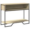 vidaXL Avlastningsbord sonoma ek 100x35x74,5 cm konstruerat tr&auml;