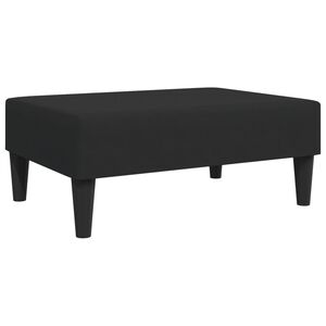 vidaXL Fotpall svart 77x55x31 cm sammet