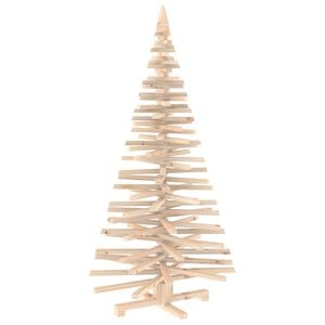 vidaXL Tr&auml;julgran KOTKA 150 cm Massiv furu Naturlig
