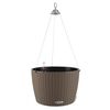 LECHUZA Hängande blomkruka NIDO Cottage 35 ALL-IN-ONE sandbrun