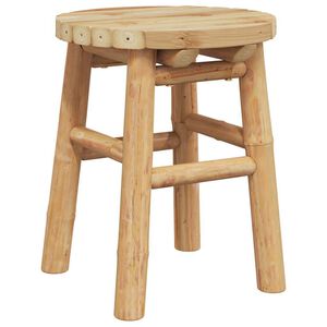 vidaXL Pall Naturlig bambu 30 x 30 x 36 cm Bambu