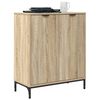 vidaXL Sideboard Sonoma-ek 69,5 x 33 x 82 cm Konstruerat tr&auml;