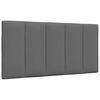 vidaXL Bed with Mattress "Hanko" Dark Grey 100x200 cm Fabric