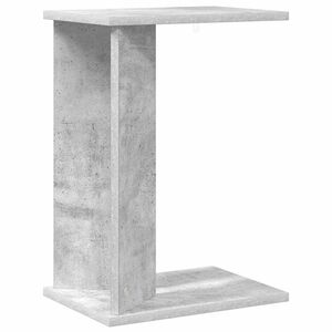 vidaXL Sidobord Betonggr&aring; 35 x 25 x 50 cm Konstruerat tr&auml;