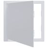 vidaXL &Aring;tkomstpaneler Vit 30 x 30 cm ABS Plast
