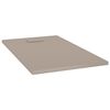 vidaXL Duschkar SMC brun 120x70 cm