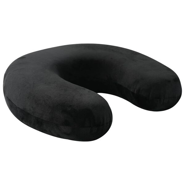 vidaXL Kudde med kudde Svart 27 x 27 x 8 cm Sammet