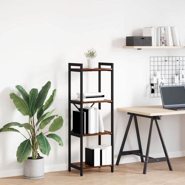 vidaXL Hyllsystem R&ouml;kt ek 40 x 30 x 85 cm Konstruerat tr&auml;