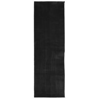 vidaXL Mjuk matta HUARTE med kort lugg tvättbar svart 80x250 cm