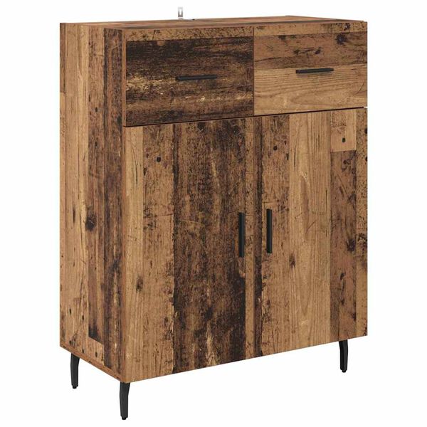 vidaXL Sideboard Gammalt tr&auml; 69,5 x 34 x 90 cm Konstruerat tr&auml;