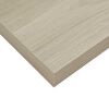 vidaXL Sv&auml;vande v&auml;gghyllor 2 st ek 80x23,5x3,8 cm MDF