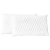 vidaXL Kudde 2 st 60x40x14 cm minnesskum