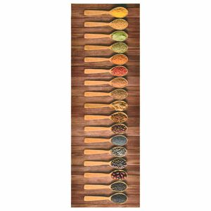 vidaXL K&ouml;ksmatta maskintv&auml;ttbar skedar 45x150 cm