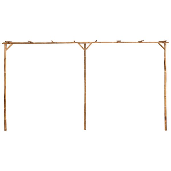 vidaXL Pergola bambu 385x40x205 cm