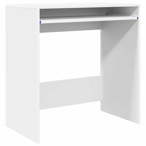 vidaXL Skrivbord Vit Konstruerat tr&auml; 77.5 x 43 x 79 cm