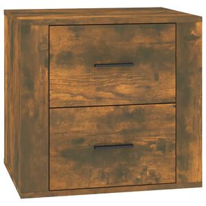vidaXL S&auml;ngbord R&ouml;kf&auml;rgad ek 50x39x47 cm