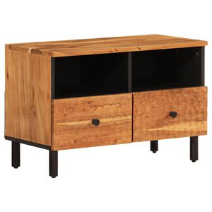 vidaXL Tv-b&auml;nk 70x33x46 cm massivt akaciatr&auml;