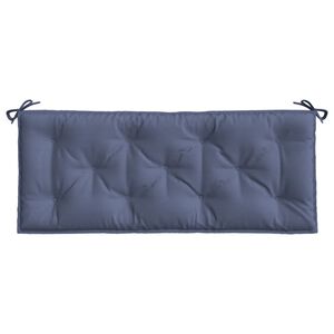 vidaXL B&auml;nkdyna f&ouml;r tr&auml;dg&aring;rden marinbl&aring; 120x50x7cm oxfordtyg