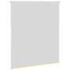 vidaXL Rullgardin m&ouml;rkl&auml;ggningsbeige 135x130 cm tyg bredd 131,6 cm