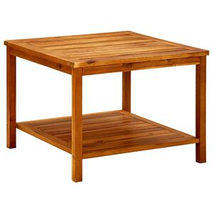 vidaXL Soffbord 60x60x45 cm massivt akaciatr&auml;