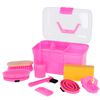 Kerbl Ryktl&aring;da mini med 8 ryktsaker rosa 321766