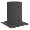 vidaXL Rund Markf&ouml;rankring 12 pcs Antracit 15 x 15 x 15 cm Metall