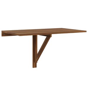 vidaXL V&auml;ggbord brun ek 100x60x56 cm konstruerat tr&auml;