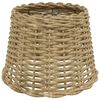 vidaXL Taklampsk&auml;rm brun &Oslash;30x20 cm korgmaterial