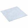 vidaXL Sj&auml;lvh&auml;ftande golvplankor Vit marmor 30,5 x 30,5 cm 20 st PVC