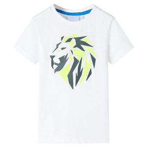 vidaXL T-shirt f&ouml;r barn ecru 116
