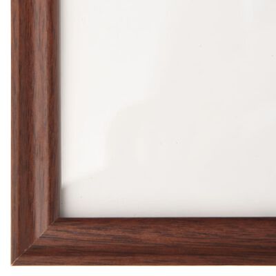 vidaXL Fotoramar 3 st för vägg eller bord brun 59,4x84 cm MDF