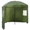 vidaXL Fiskest&aring;ngsparaply 290 x 225 cm Oxford Polyester Gul arm&eacute;
