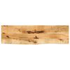 vidaXL Bordsskiva 100x20x3,8 cm levande kant massivt grovt mangotr&auml;