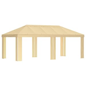 vidaXL T&auml;lt&ouml;verdrag 6 x 3 m Gr&auml;ddvit Polyester 190 gsm