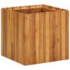 vidaXL Odlingsl&aring;da upph&ouml;jd 50x50x50 cm massivt akaciatr&auml;