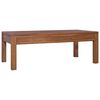 vidaXL Soffbord 110x60x40 cm massiv teak