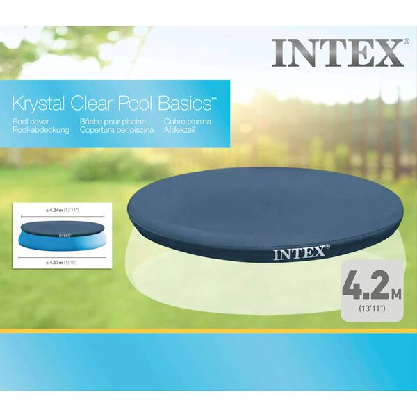 Intex Poolöverdrag runt 457 cm