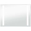 vidaXL Badrumsspegel LED 100x60 cm