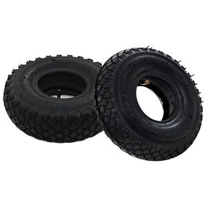 vidaXL D&auml;ck och innerslangar f&ouml;r s&auml;ckk&auml;rra 2 st gummi 3.00-4 (260x85)