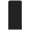 vidaXL Sideboard Svart Ek 79 x 38 x 80 cm Konstruerat tr&auml;